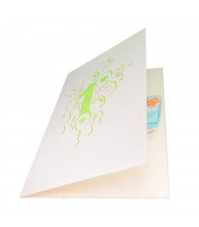 Happy birthday age 1 pop up card