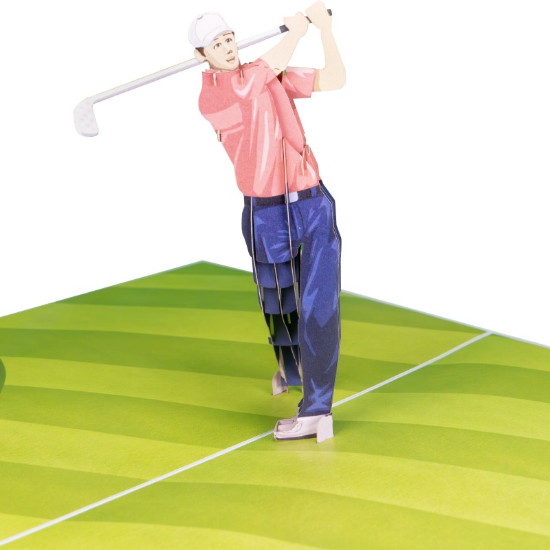 Golf Pop Up Card