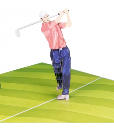 Golf Pop Up Card