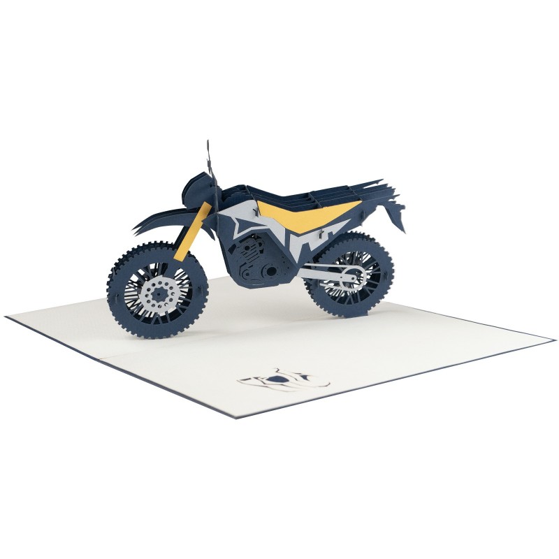 Motorcycle V.4. Pop Up Card