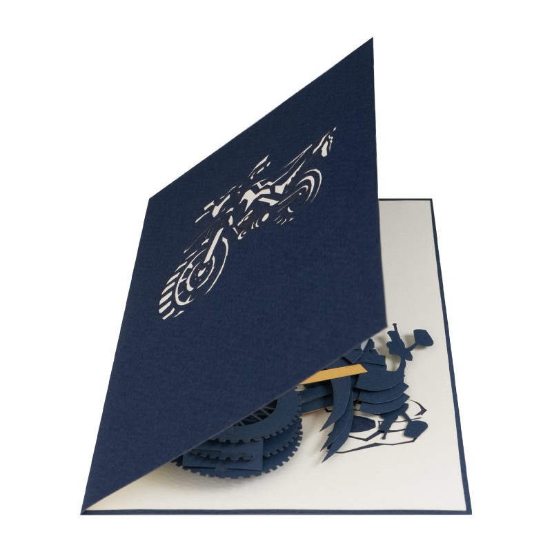 Motorcycle V.4. Pop Up Card