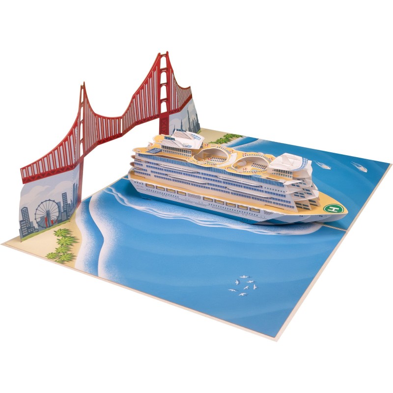 Cruise pop up card