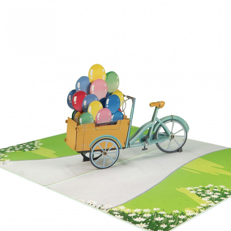 Father and son pop up card