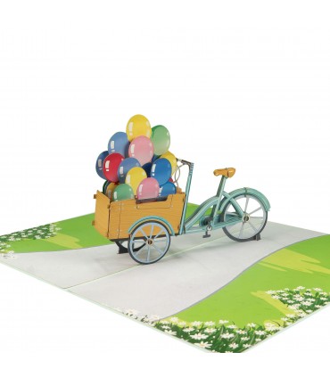 Father and son pop up card