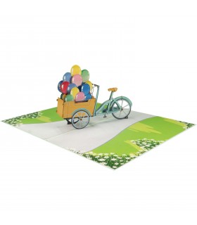 Father and son pop up card