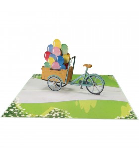 Father and son pop up card