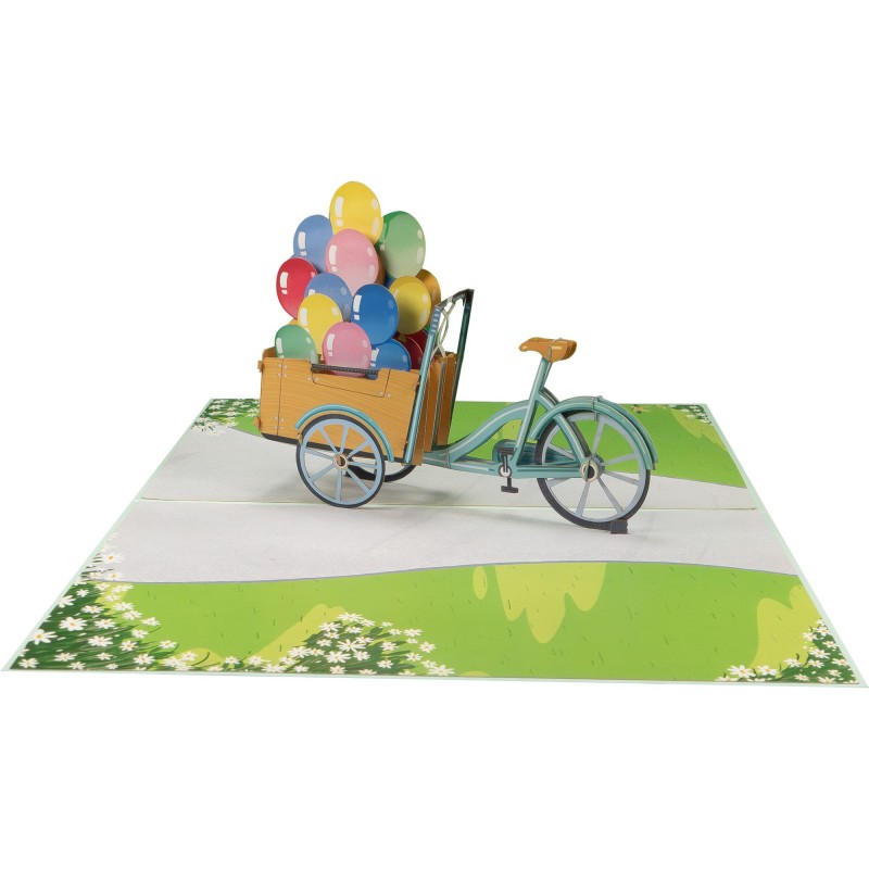 Father and son pop up card