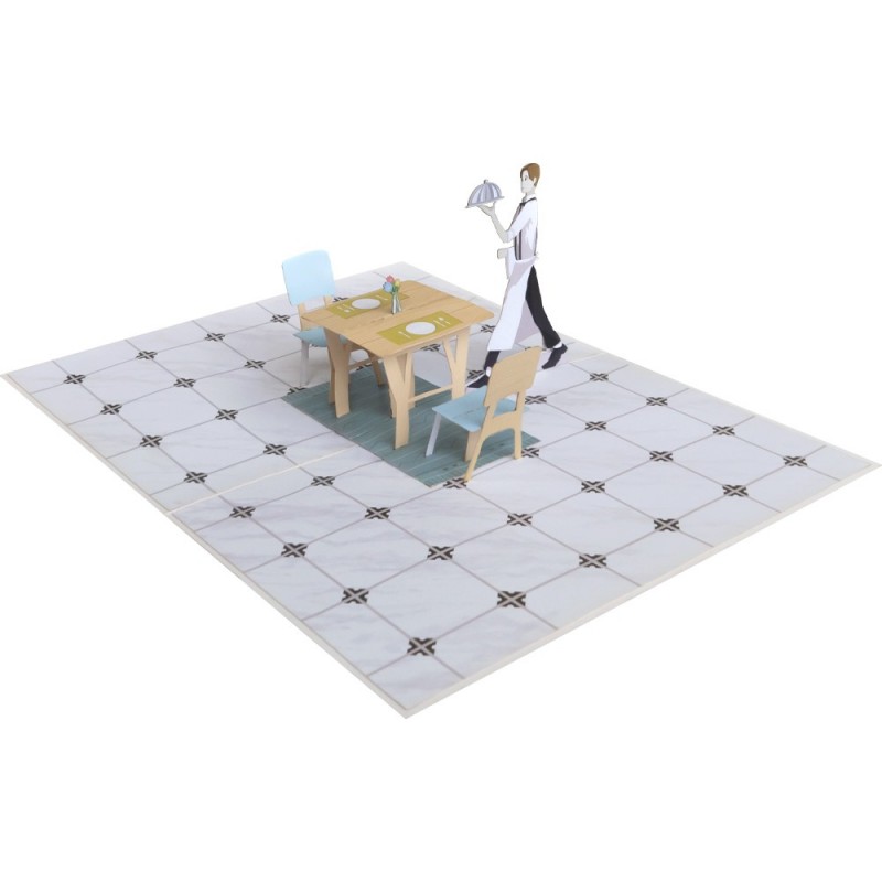 Restaurant Pop Up Card