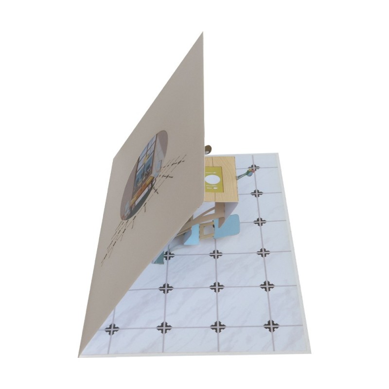 Restaurant Pop Up Card