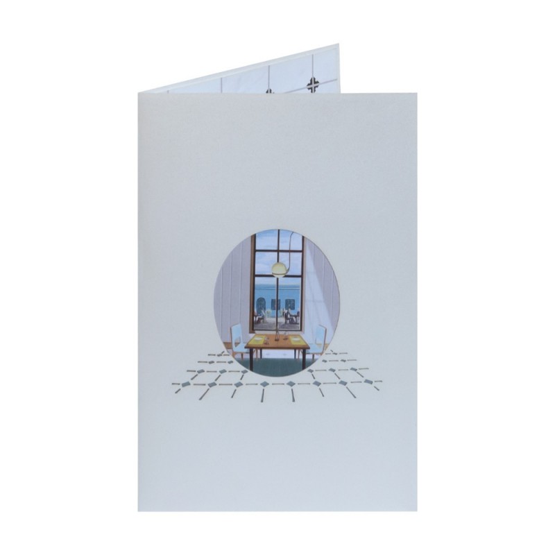 Restaurant Pop Up Card