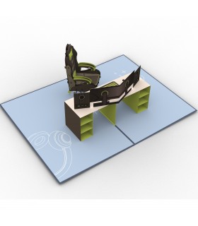 Game Zone Pop Up Card