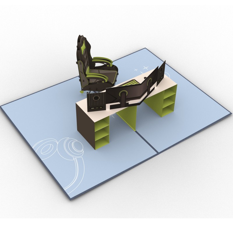 Game Zone Pop Up Card