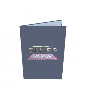 Game Zone Pop Up Card