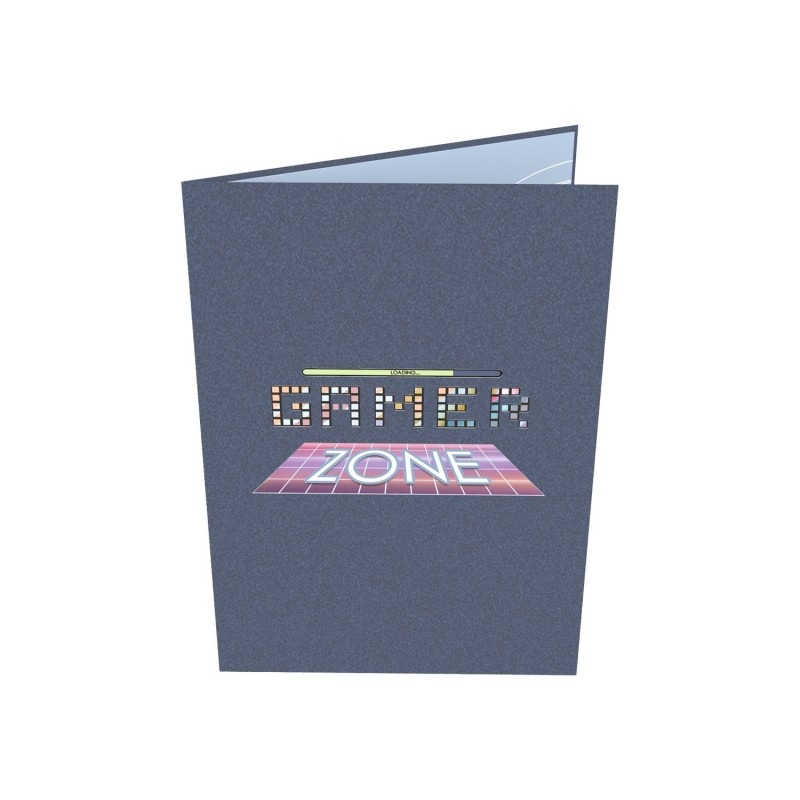 Game Zone Pop Up Card
