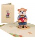 Bear and Hearts Pop Up Card