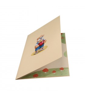 Bear and Hearts Pop Up Card