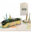 Bus pop up card