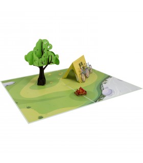 Camping Pop Up Card