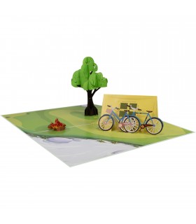 Camping Pop Up Card
