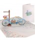 Wedding Bicycle Pop Up Card