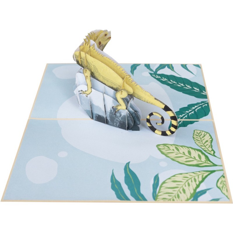 Chameleons Pop Up Card