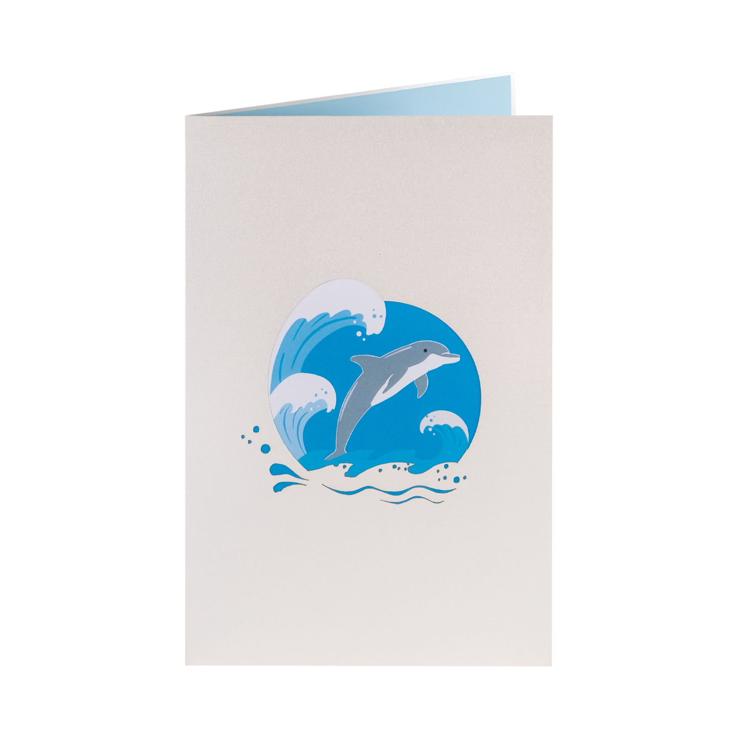 Delfin Pop-Up Karte