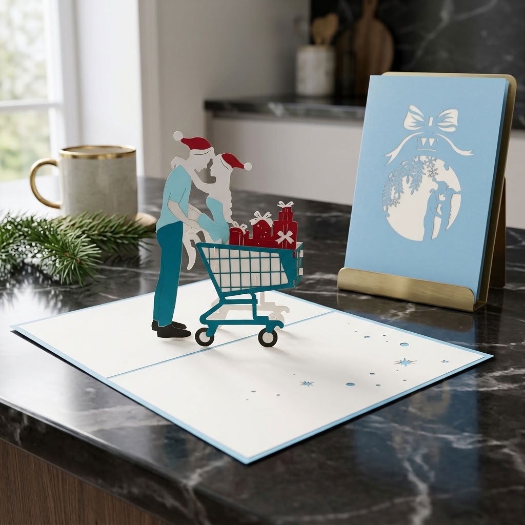 N008 - Weihnachtskarte für Paare