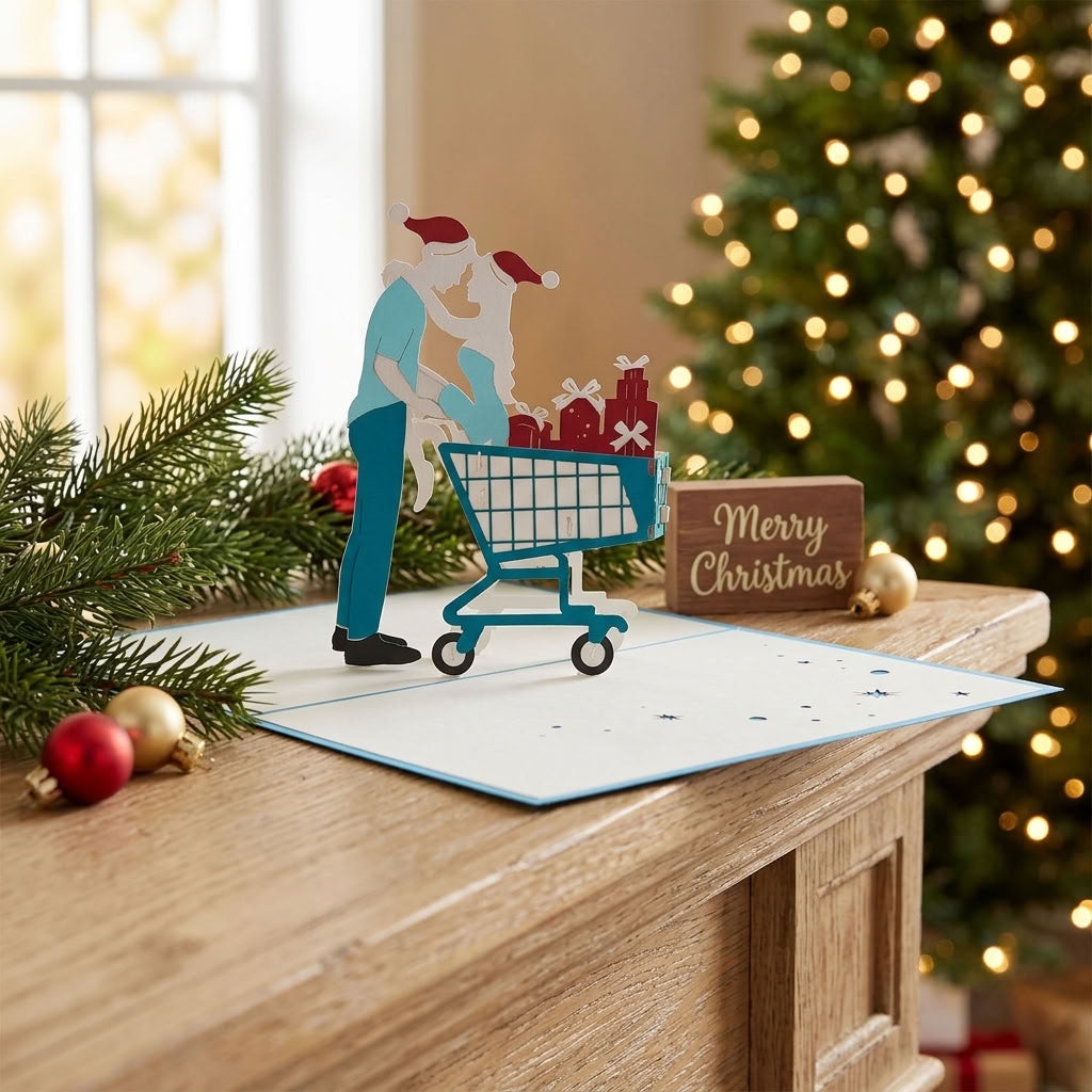 N008 - Weihnachtskarte für Paare