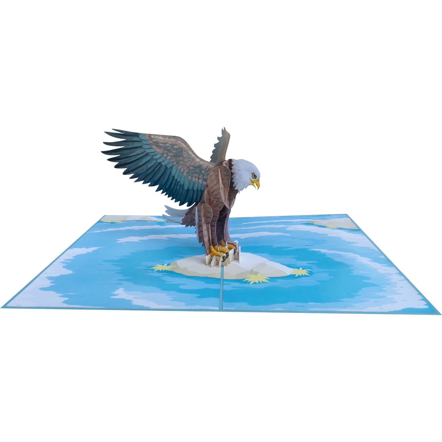 Adler Pop-Up Karte