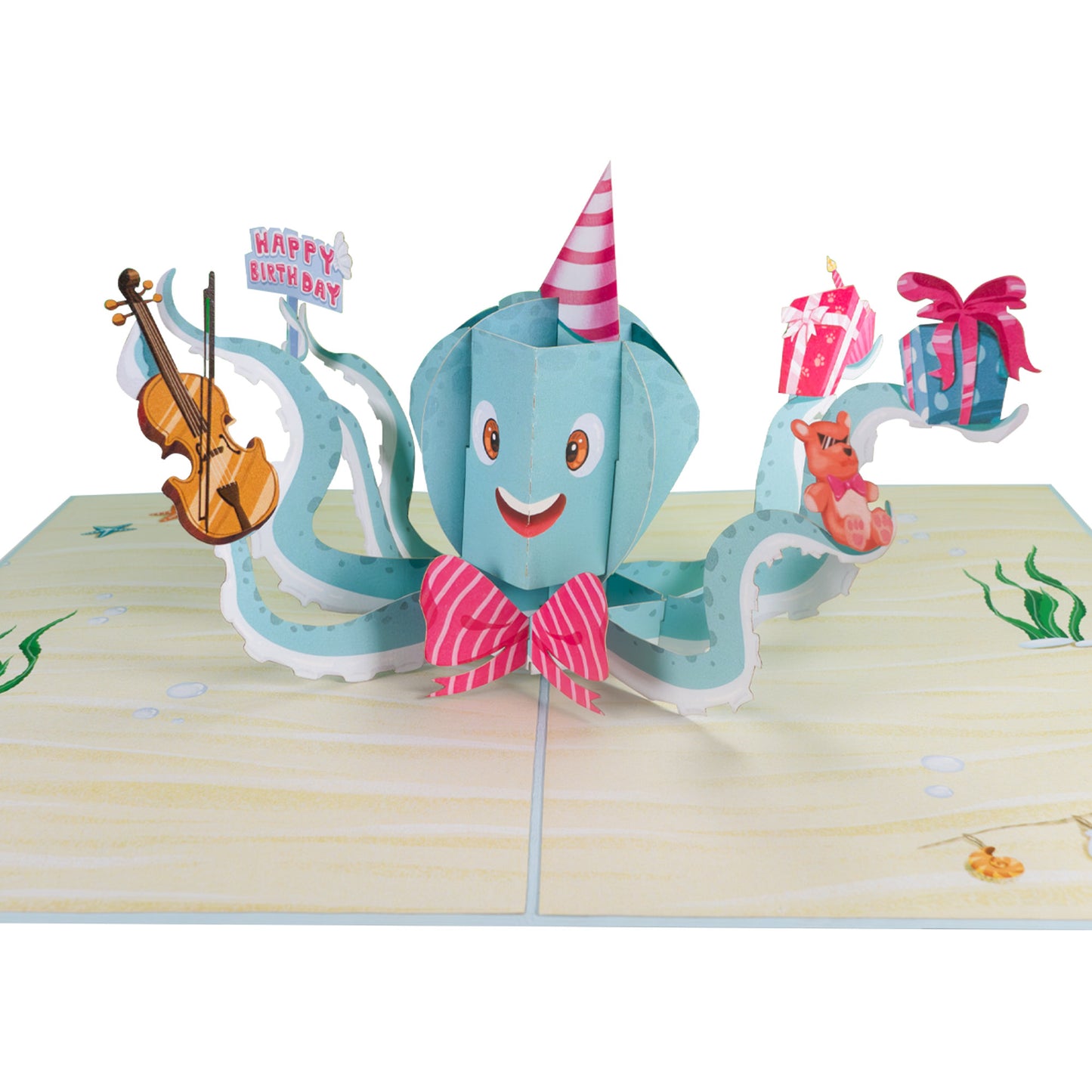 Oktopus und Geburtstag