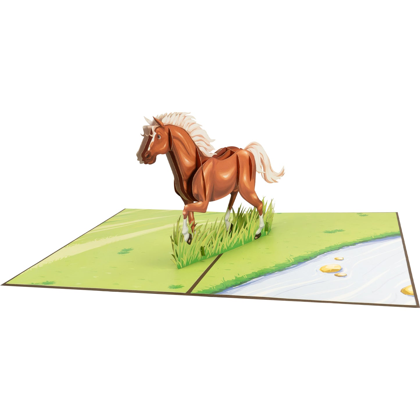 Pferd Pop-Up Karte (neu)