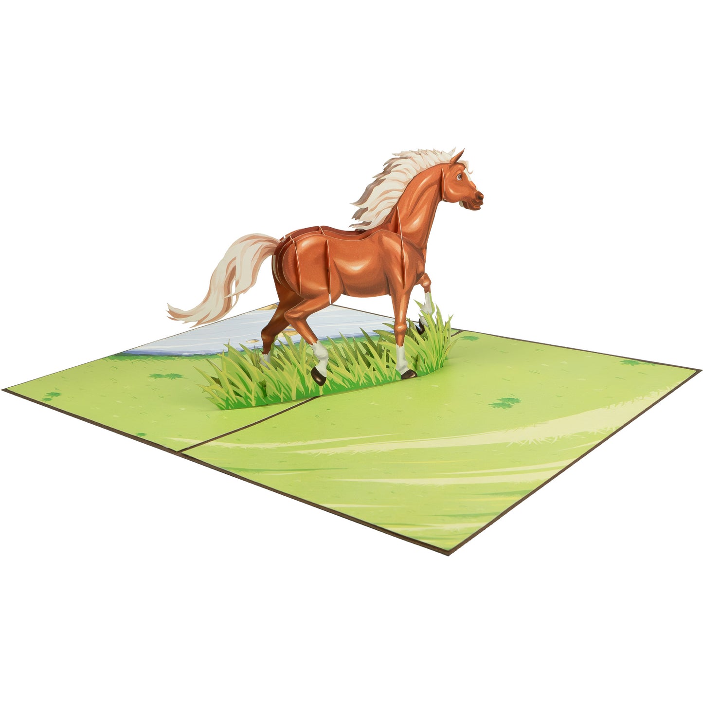 Pferd Pop-Up Karte (neu)