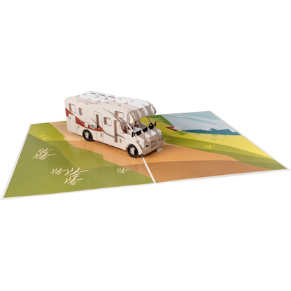 Wohnmobil Pop-Up Karte