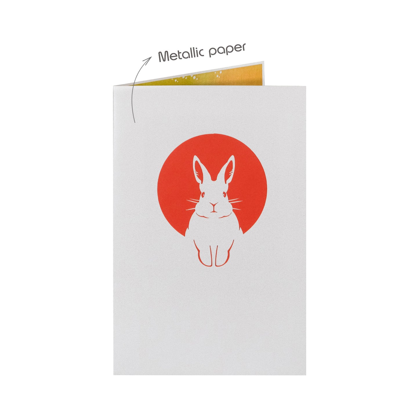 Hase Pop-Up Karte