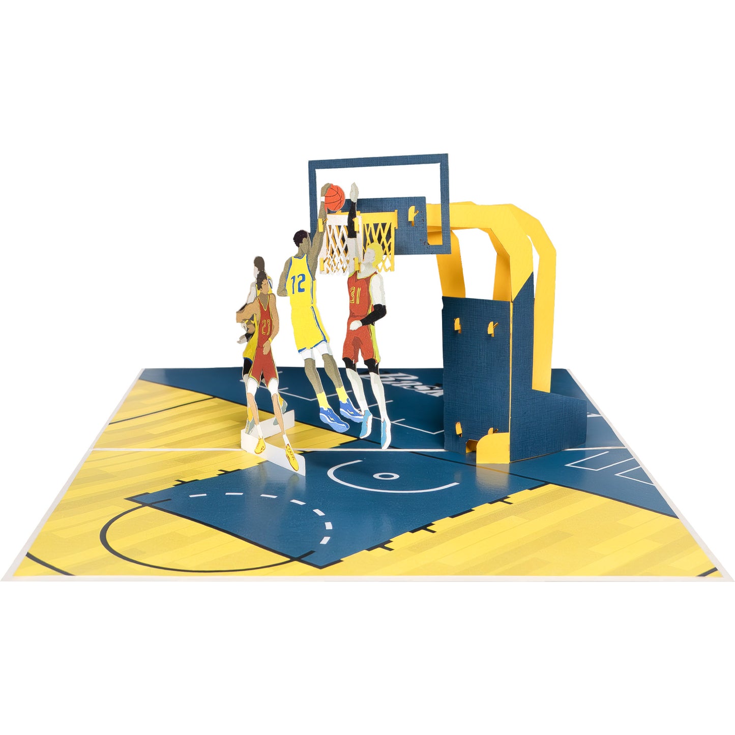 Basketball Pop-Up Karte