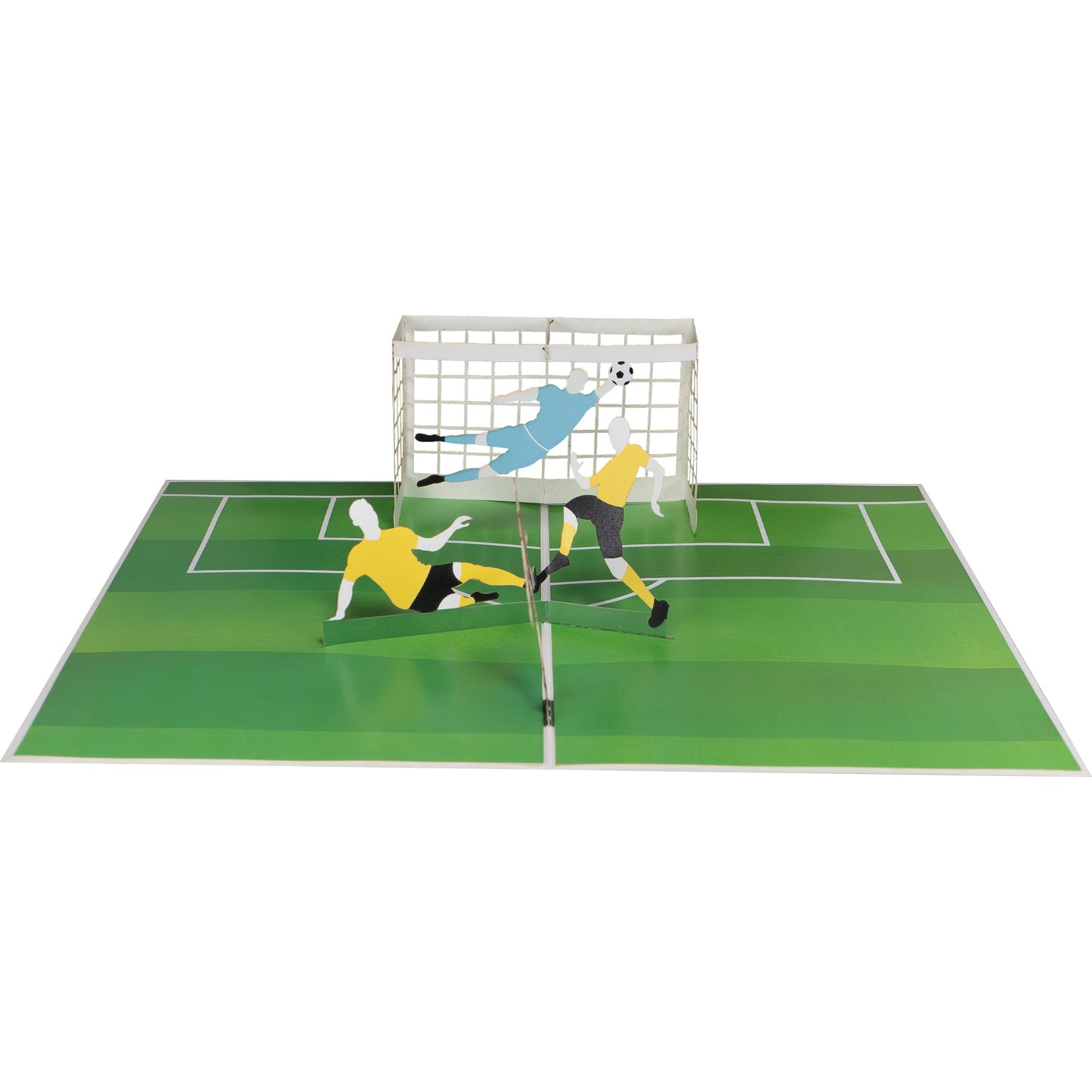 Fußball Spiel Pop-Up Karte
