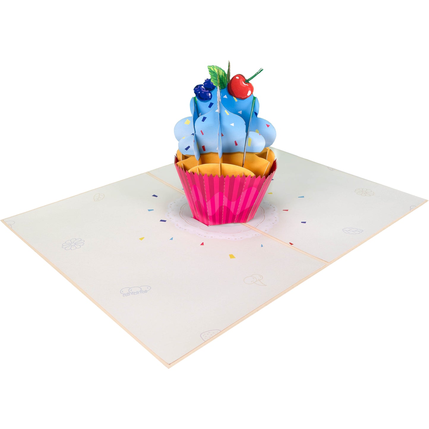 Cupcake Pop-Up Karte