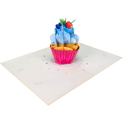 Cupcake Pop-Up Karte