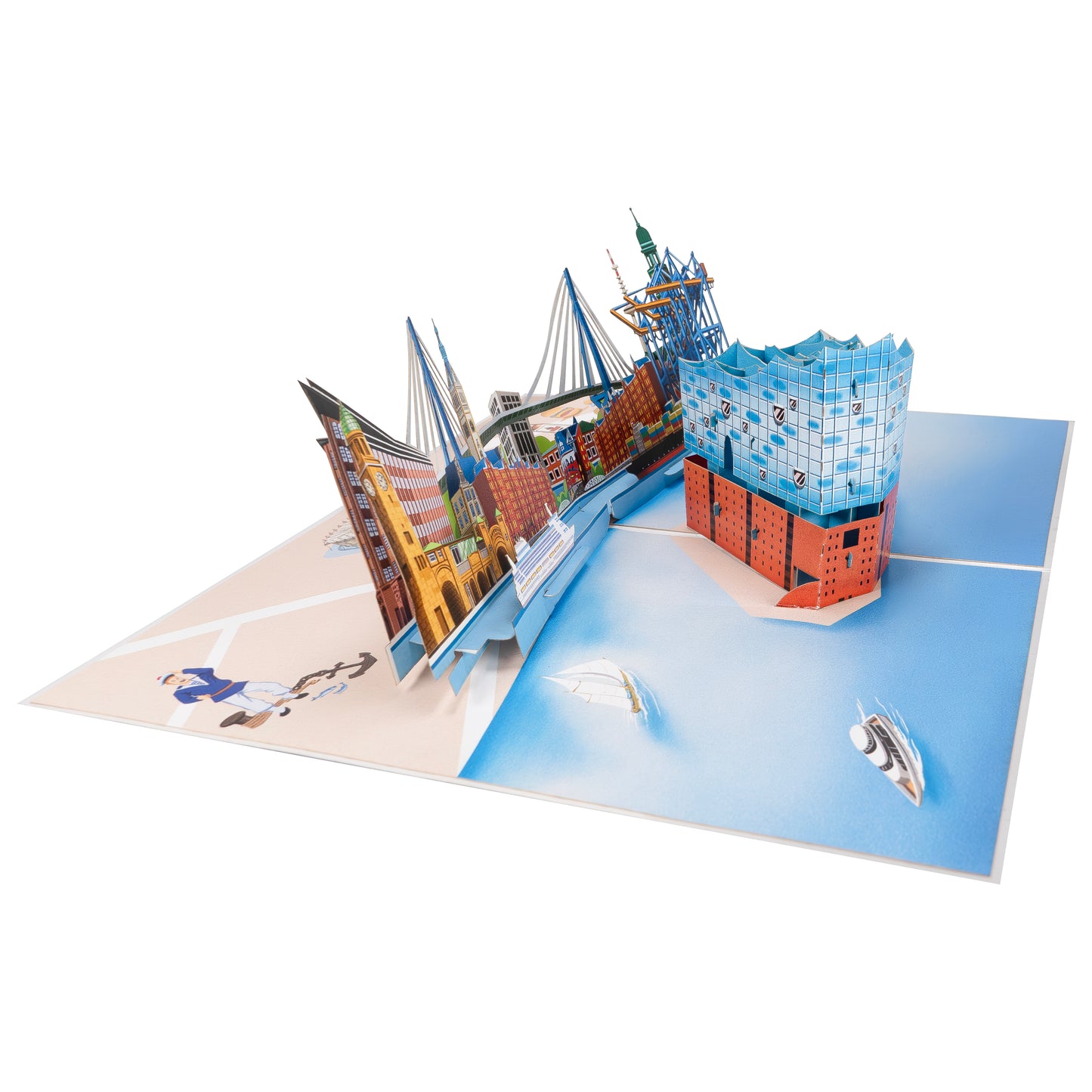 Elbphilharmonie Pop-Up Karte