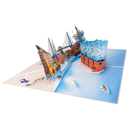 Elbphilharmonie Pop-Up Karte
