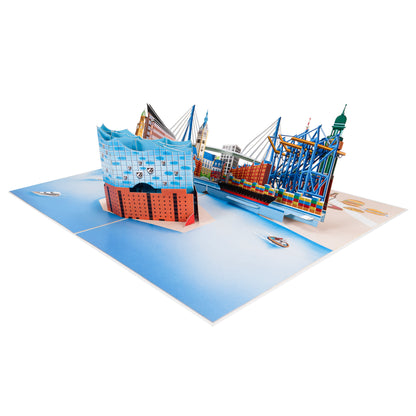 Elbphilharmonie Pop-Up Karte