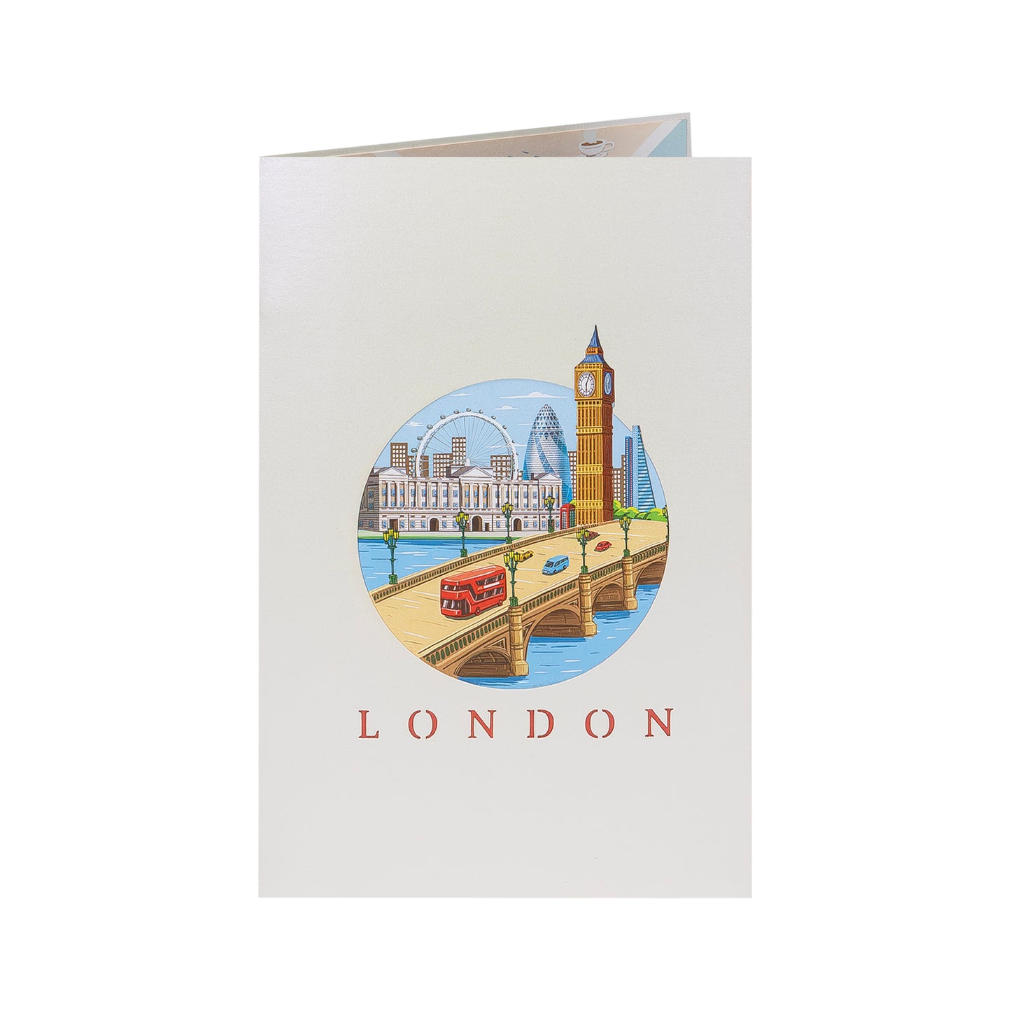 London Pop Up Karte