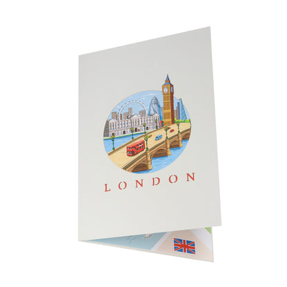 London Pop Up Karte