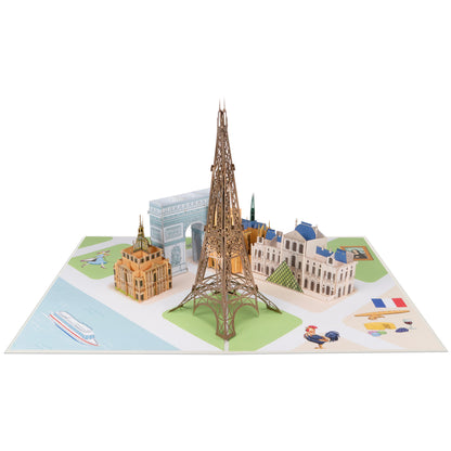 Paris Pop Up Karte