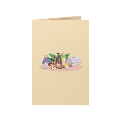 Spa Pop Up Karte