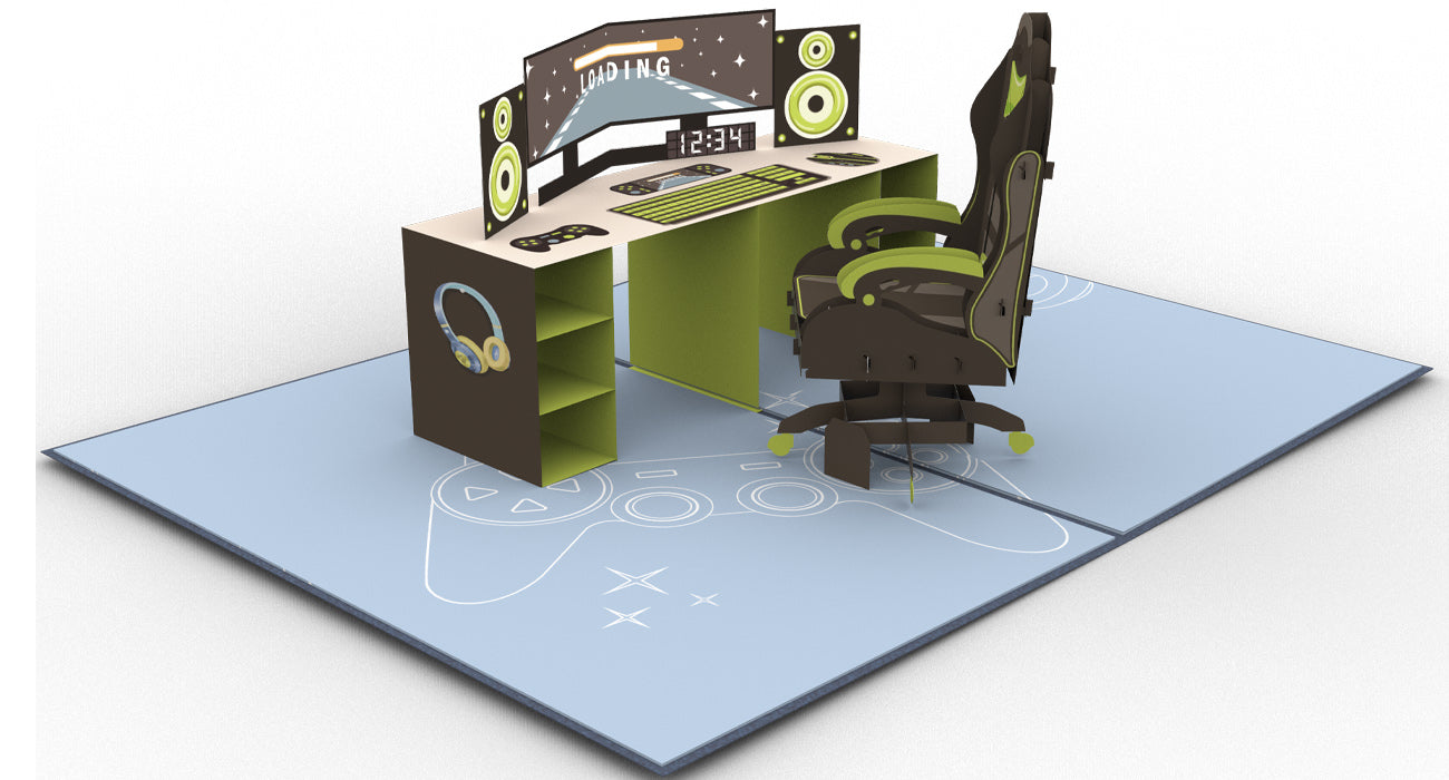 Game Zone Pop-Up Karte