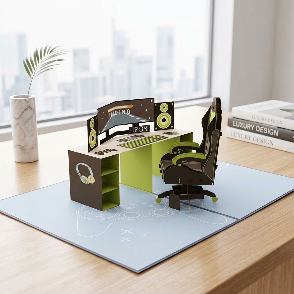 040 - Gaming PC Pop Up Karte