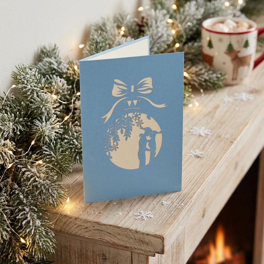 N008 - Weihnachtskarte für Paare