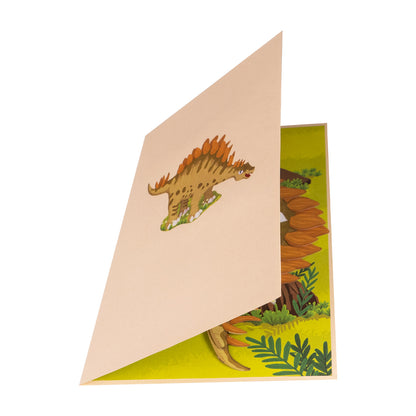 Dinosaurier Pop-Up Karte