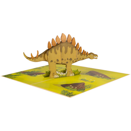 Dinosaurier Pop-Up Karte